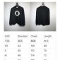 Replica Burberry Logo Graphic Cotton Sweatshirt Black