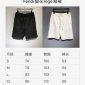 Replica Fendi 2022SS fashion shorts in white