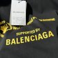 Replica BALENCIAGA 2022SS fashion T-shirt in black