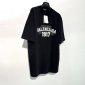 Replica BALENCIAGA 2022SS fashion T-shirt in black