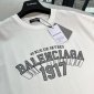 Replica BALENCIAGA 2022SS fashion T-shirt in white