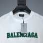 Replica BALENCIAGA 2022SS fashion T-shirt in white