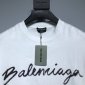 Replica BALENCIAGA 2022SS fashion T-shirt in white