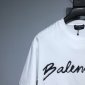 Replica BALENCIAGA 2022SS fashion T-shirt in white