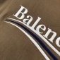 Replica BALENCIAGA 2022SS fashion T-shirt in brown