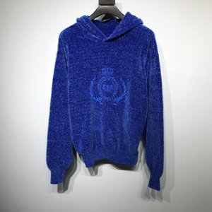 BALENCIAGA 2022FW fashion sweater in blue