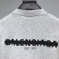 Replica BALENCIAGA 2022SS fashion T-shirt in white