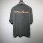 Replica BALENCIAGA 2022SS fashion T-shirt in grey