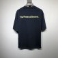 Replica BALENCIAGA 2022SS fashion T-shirt in blue