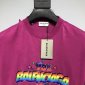 Replica BALENCIAGA 2022SS new arrival T-shirt in rose red