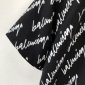 Replica BALENCIAGA 2022ss fashion shirt in black