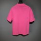 Replica BALENCIAGA 2022SS new arrival T-shirt in rose red