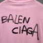 Replica BALENCIAGA 2022SS new arrival T-shirt in pink