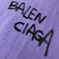 Replica BALENCIAGA 2022SS new arrival T-shirt in purple