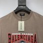 Replica BALENCIAGA 2022SS new arrival T-shirt in brown