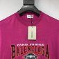 Replica BALENCIAGA 2022SS new arrival T-shirt in rose red