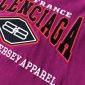 Replica BALENCIAGA 2022SS new arrival T-shirt in rose red