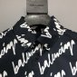 Replica BALENCIAGA 2022ss fashion shirt in black