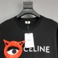 Replica CELINE 2022SS new arrival T-shirt in black