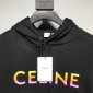 Replica CELINE 2022FW fashion hoodies in black