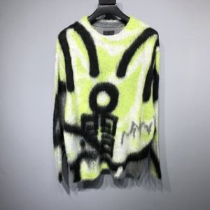 GIVENCHY 2022FW fashion sweater in green