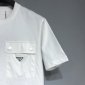 Replica PRADA 2022SS fashion T-shirt in white