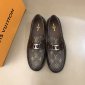 Replica Louis Vuitton Dress Shoe MAJOR in Brown