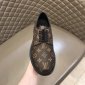 Replica Louis Vuitton Dress Shoe Black ice in Brown