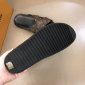 Replica Louis Vuitton Slipper MIRABEAU in Brown