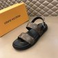 Replica Louis Vuitton Sandal MIRABEAU in Brown