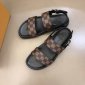 Replica Louis Vuitton Sandal MIRABEAU in Brown