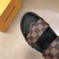 Replica Louis Vuitton Sandal MIRABEAU in Brown