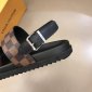 Replica Louis Vuitton Sandal MIRABEAU in Brown