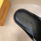 Replica Louis Vuitton Slipper MIRABEAU in Black