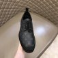 Replica Louis Vuitton Dress Shoe Derby Harness in Black