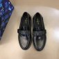 Replica Louis Vuitton Dress Shoe Derby Harness in Black