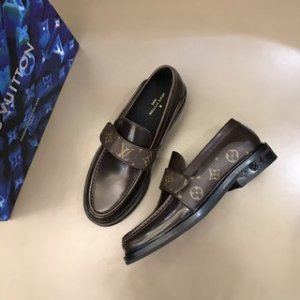 Louis Vuitton Dress Shoe Derby Harness in Brown