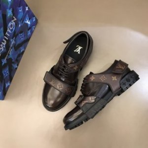 Louis Vuitton Dress Shoe Derby Harness in Brown
