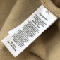 Replica Burberry Men Samuel sweatshirt with tartan hood Beige M Check,Solid colour Cotton