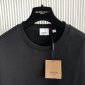 Replica Burberry - Printed cotton-jersey T-shirt Black - S