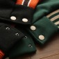 Replica Givenchy 2022 new bbc astro varsity kenijima jacket in black and green