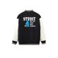 Replica Givenchy 2022 new Stussy "BIG4" varsity jacket Vintage 1997 in red