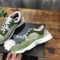 Replica Chanel Sneaker suede Calfskin in Green