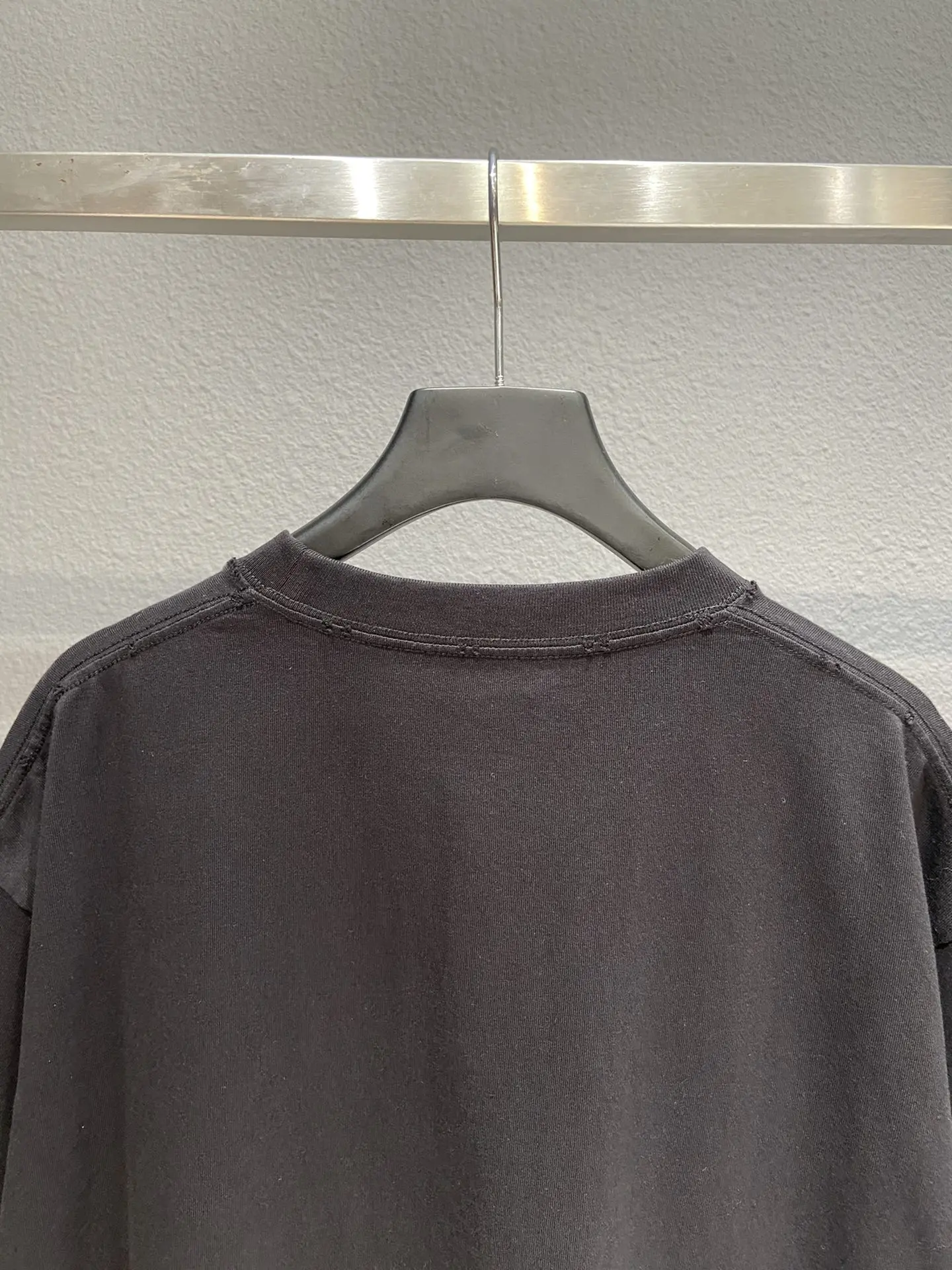 Balenciaga Paris Love T-Shirt Black Unisex - Image 5