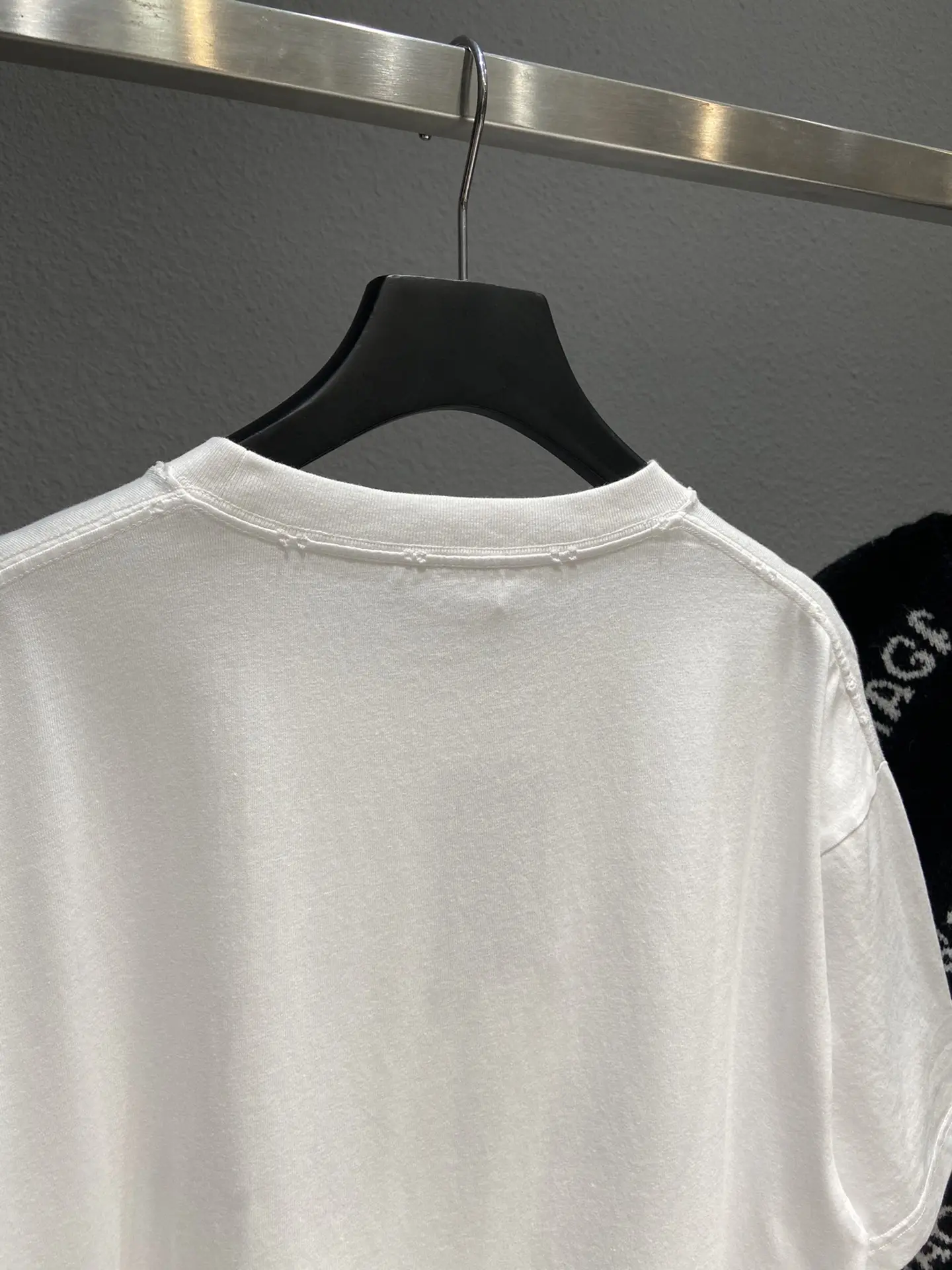 Balenciaga Paris Love T-Shirt White Unisex - Image 5