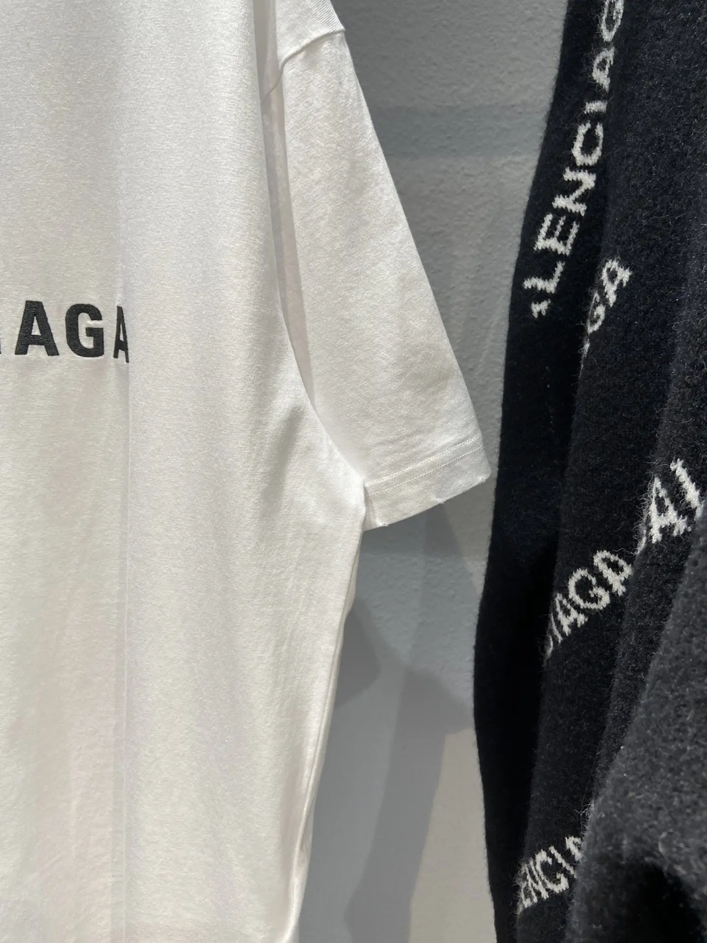 Balenciaga Paris Love T-Shirt White Unisex - Image 8