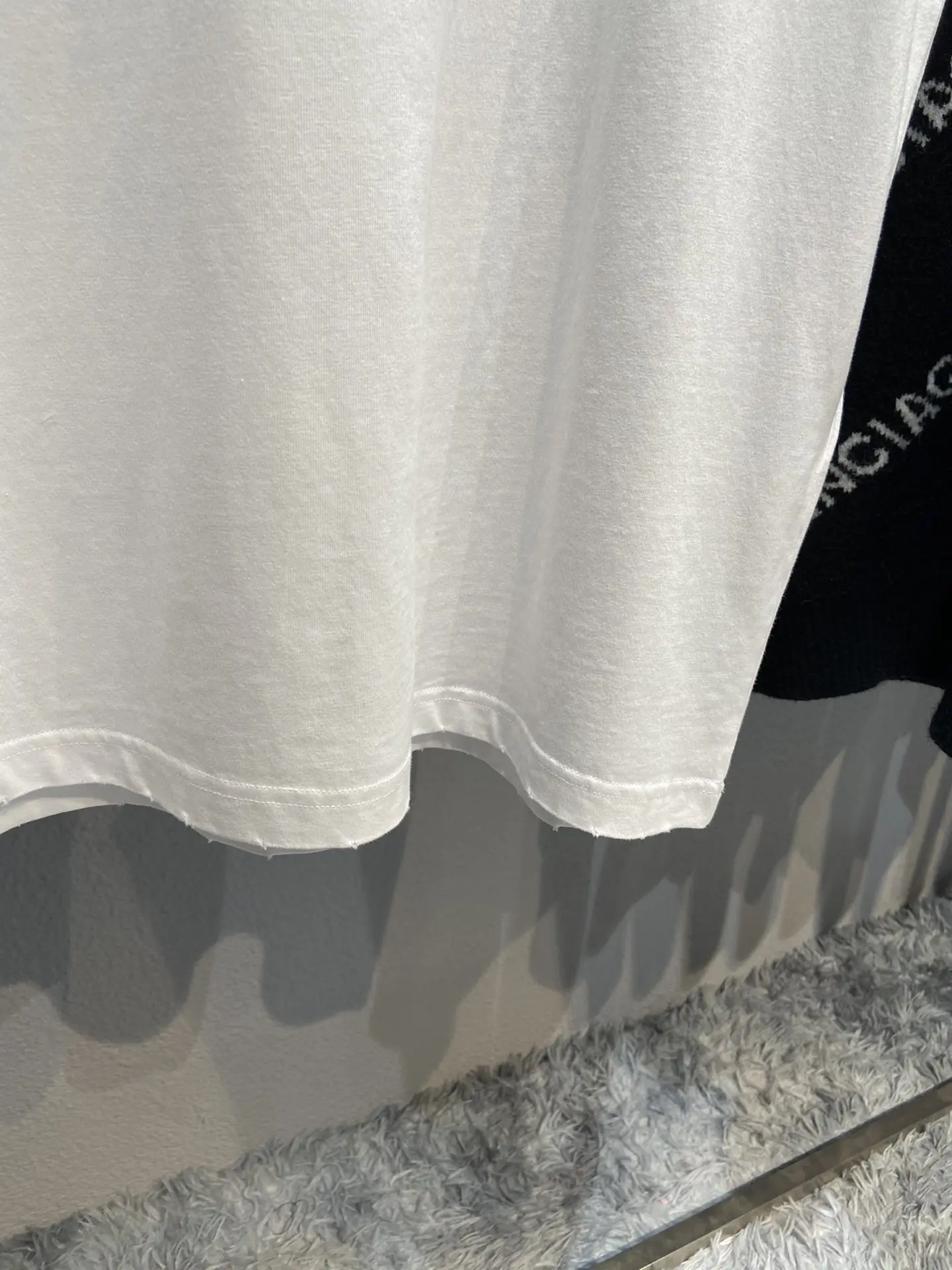 Balenciaga Paris Love T-Shirt White Unisex - Image 10