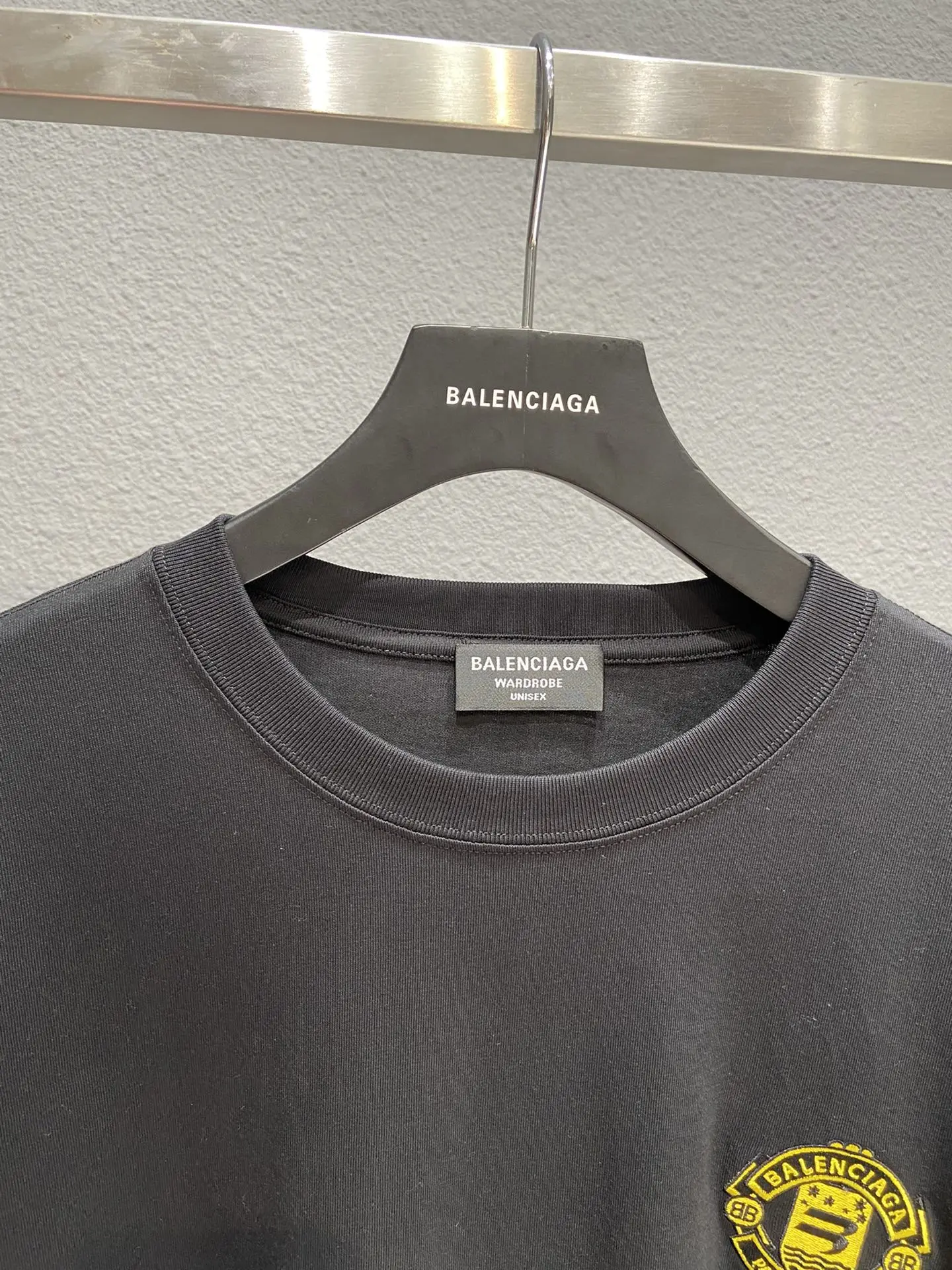 Balenciaga Classic Logo T-Shirt Black Unisex - Image 6