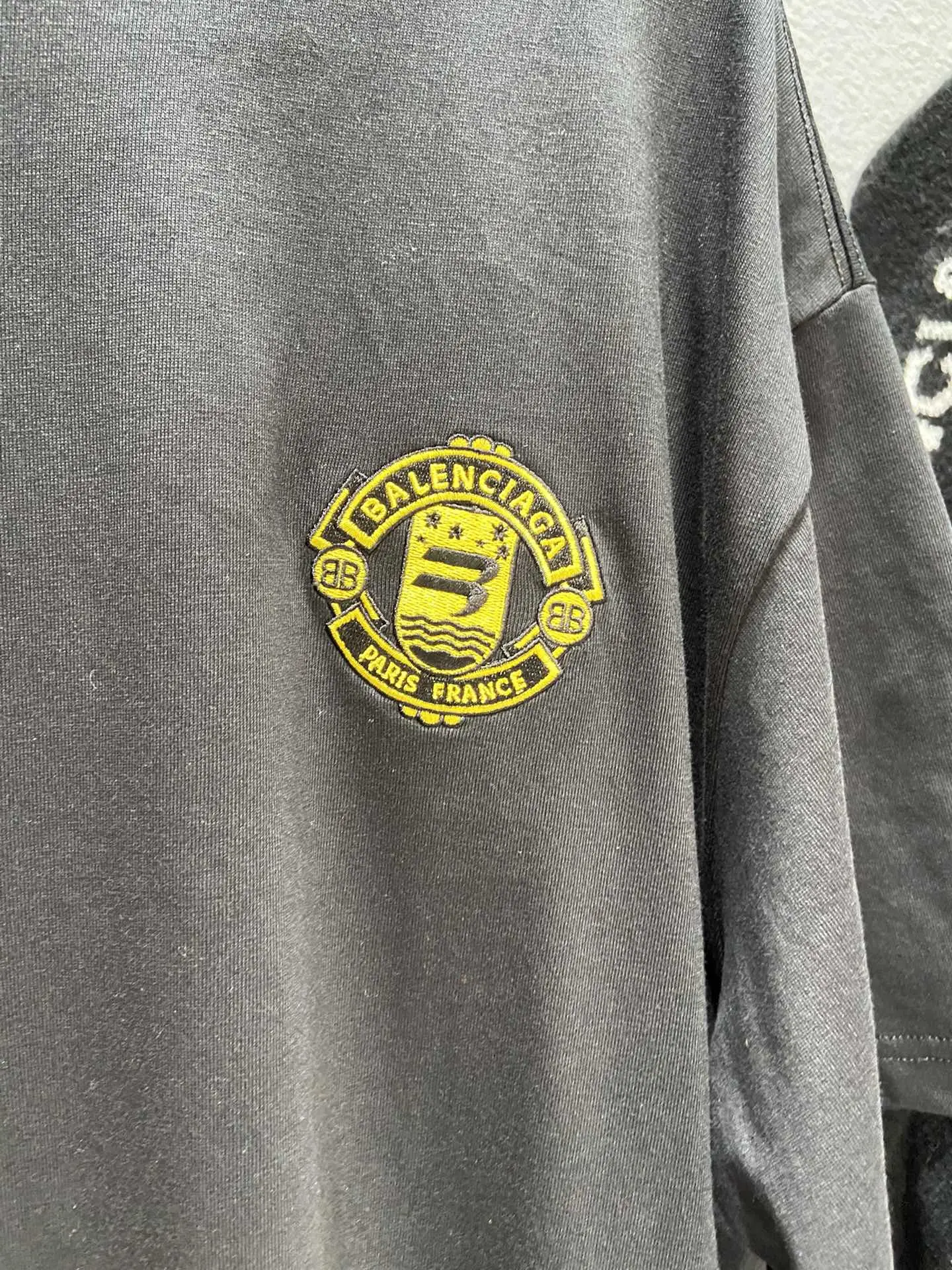 Balenciaga Classic Logo T-Shirt Black Unisex - Image 8