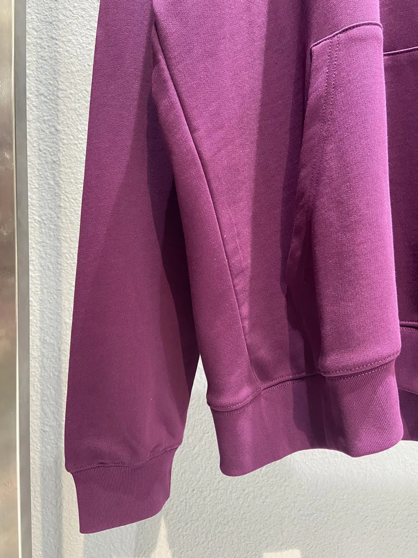 Balenciaga Classic Hoodie, Purple, Loose Fit - Image 10